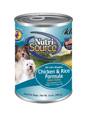 Nutrisource Chicken & Rice Canned Food