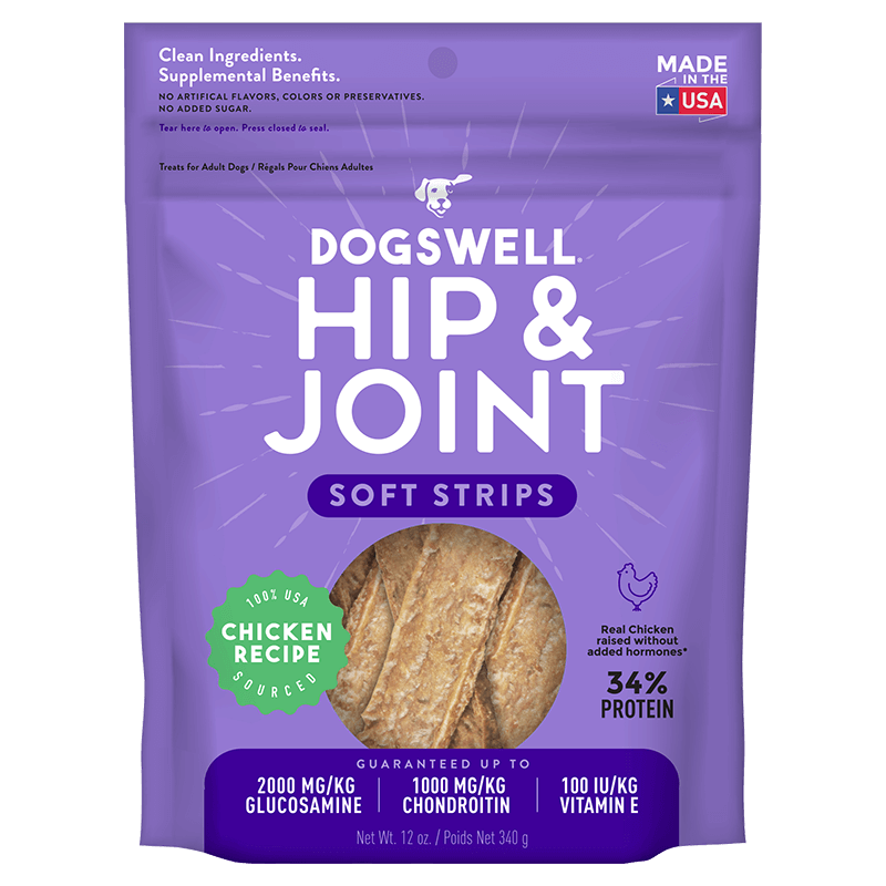 Dogswell Hip & Joint Chicken Soft Strips