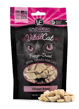 Vital Essentials Freeze-Dried Chicken Treats for Cats