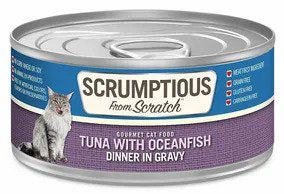 Scrumptious Tuna and Oceanfish Dinner in Gravy