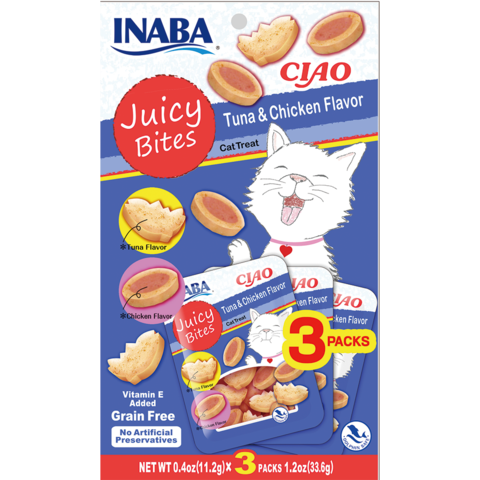Ciao Juicy Bites Tuna & Chicken Treats