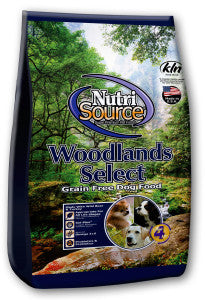 NutriSource Grain Free Woodlands Select Recipe