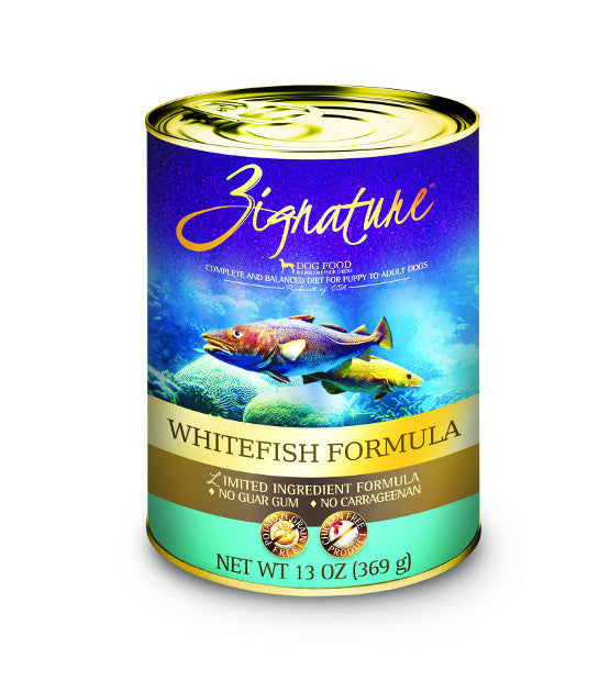 Zignature Canned Whitefish Recipe