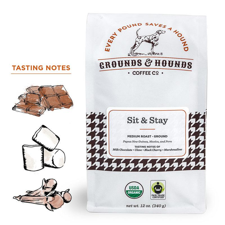 Grounds & Hounds Coffee Sit & Stay Blend