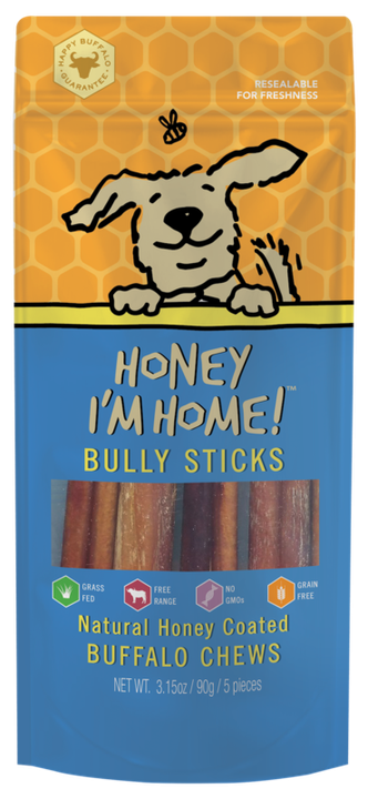 Honey I'm Home! Bully Sticks 5 pk