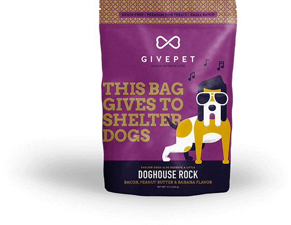 GivePet Doghouse Rock Treats