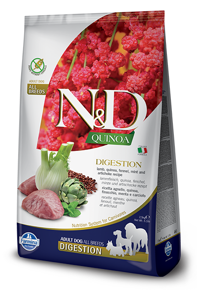 Farmina N&D Quinoa Digestion Lamb Recipe