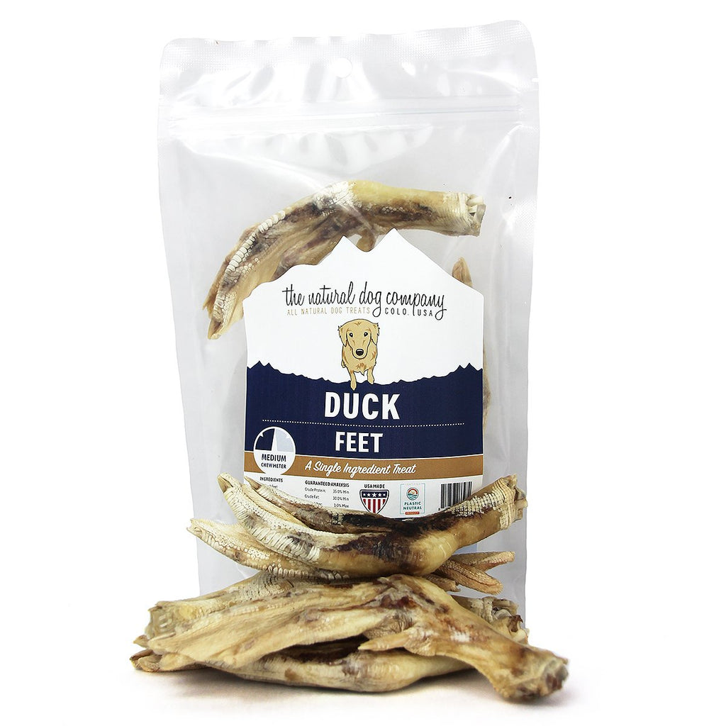 Tuesday's Natural Dog Company Duck Feet