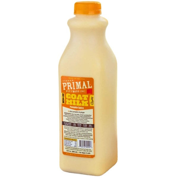 Primal Pumpkin Spice Goats Milk