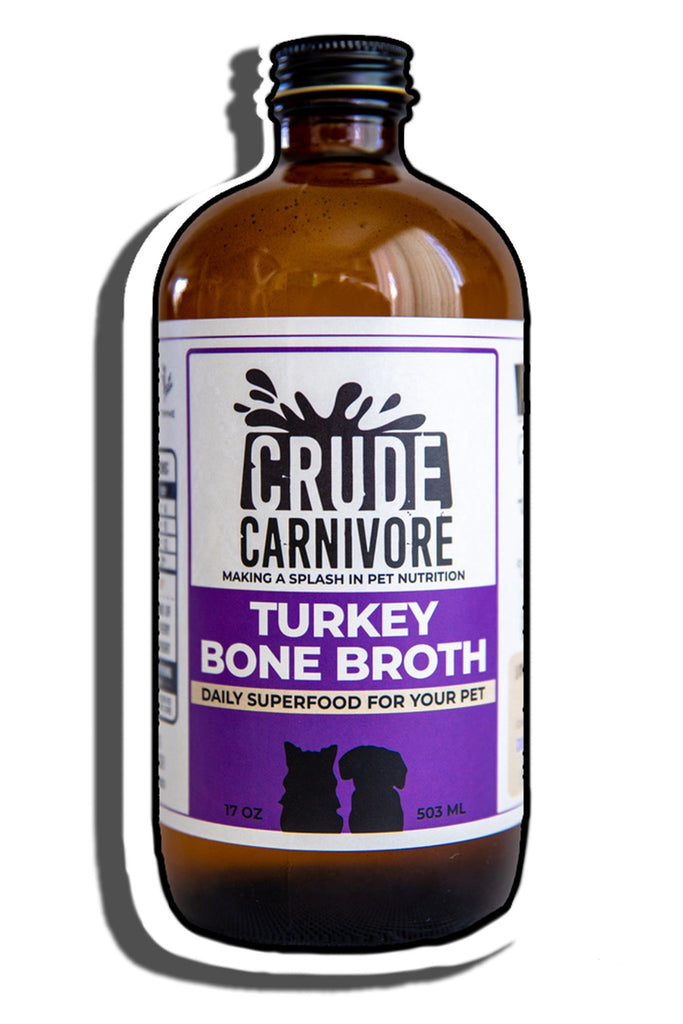 Crude Carnivore Turkey Bone Broth